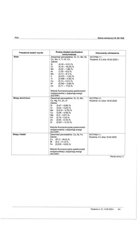 PCA - nowy zakres akredytacji str. 3