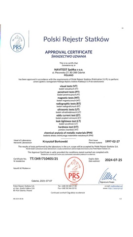 NDT PRS